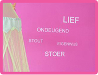 Spreukstickers