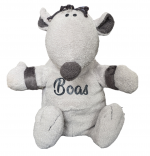 Babyknuffel handpop met of zonder naam bedrukt