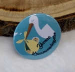 Buttons met naam model "verpleegkundige", per stuk 5cm of 7,5cm