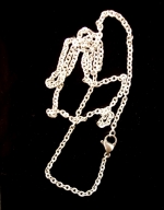 Fijne schakelketting RVS 100% 2 maten 