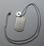 Dogtag alzheimer of dementie RVS
