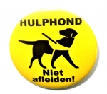 Hulphond niet afleiden button 1 stuk  