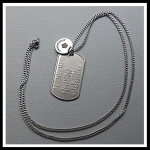Dogtag alzheimer of dementie RVS