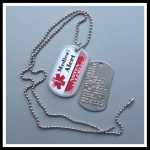 Dogtag medisch medical alert 