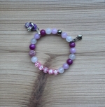Kindersieraden: meisjes armband met naam model "colors" 