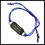Armband gegraveerd verstelbaar rvs met rvs kraaltjes