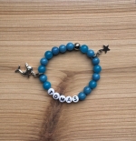 Kindersieraden: jongens armband met naam model "einstein"   