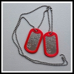 Dogtags medisch teken RVS 