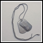 Dogtags MEDITAG RVS BEIDE PLAATJES ANDERE TEKST