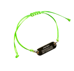 Armband SOS gegraveerd voor alle leeftijden trekkoordje