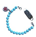 Medische armband edelsteen