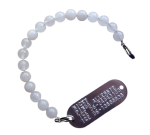 Armband SOS voor tieners en volwassenen edelsteen divers