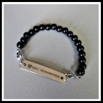 Niet reanimeren armband edelsteen 