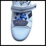 Shoe tag gegraveerd aluminium in zilver of roze 