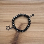 Kindersieraden: jongens armband met naam model "energie"