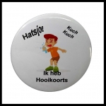 Button hooikoorts 7,5 cm 1 stuk