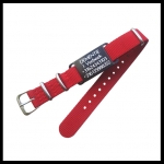 Alzheimer of dementie armband op horlogeband 