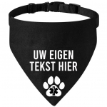 Honden bandana eigen tekst  