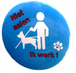 Button hulphond 1 stuk verschillende uitvoeringen 5cm
