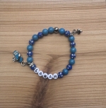 Kindersieraden: armbandje met naam model "Sparkle