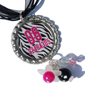 SOS ketting model: "dierenprints"   