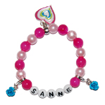 Kindersieraden: armbandje met naam model "harmonie"