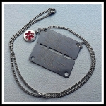 Dutch Army Tag medisch