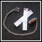 Medische SOS hanger RVS gratis medische kaartjes