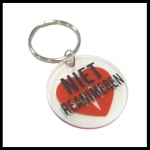 Niet reanimeren sleutelhanger plexiglas