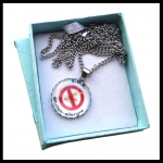 Medische ketting rvs allergie 