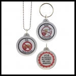 Allergie ketting diverse keuze's 2-zijde