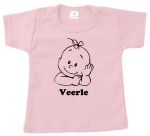 Baby t-shirt bedrukt baby meisje