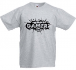 kinder t-shirt bedrukt met gamer