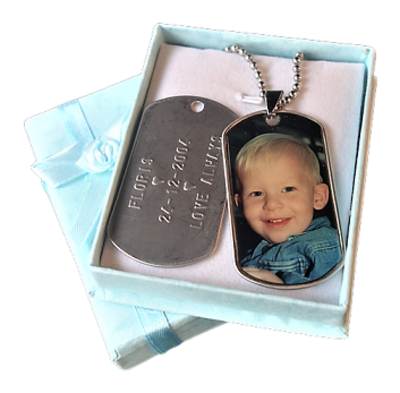 Dogtag met foto gratis silencer 