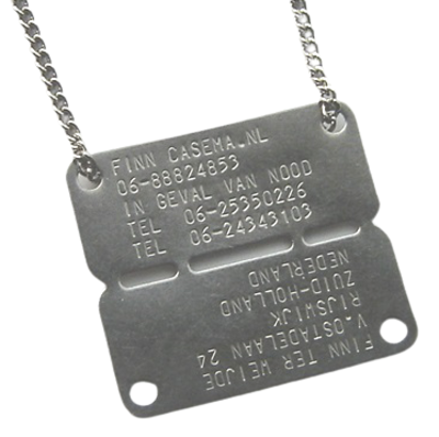 Dutch Army Tag special