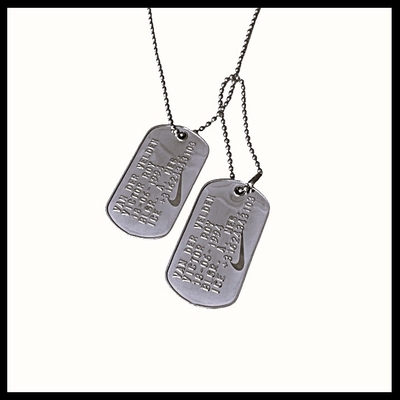 Dogtags sport RVS 
