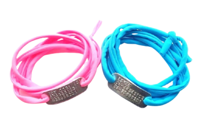 Armband SOS voor kinderen, tieners en volwassenen wikkelarmband