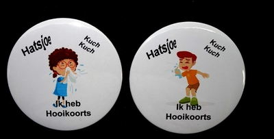 Button hooikoorts 7,5 cm 1 stuk