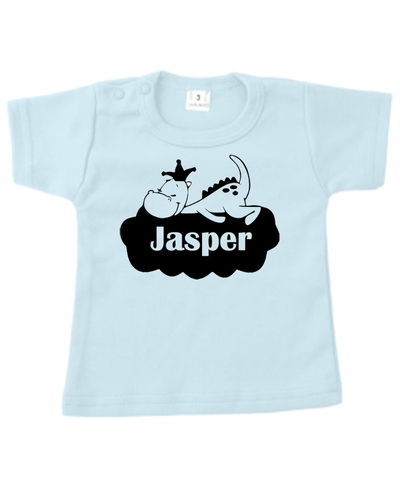 Baby t-shirt bedrukt met draakje