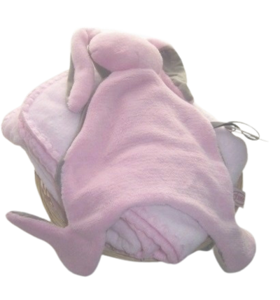 Kraampakket met naam deken en tutdoekje