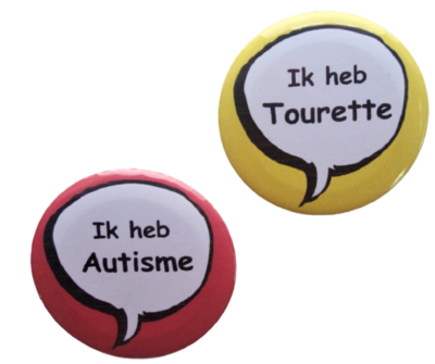 Medische button tekstwolkje 