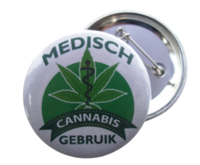 Button wiet medisch gebruik 5cm of 7,5cm