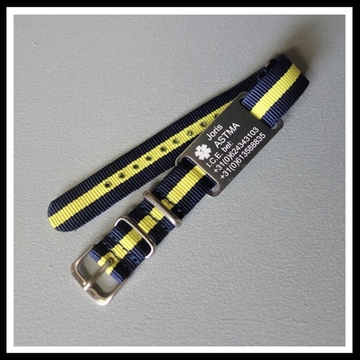 Armband medisch gegraveerd 