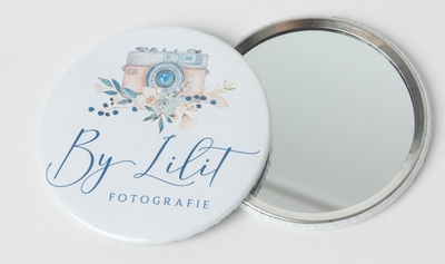 button 7,5 cm per stuk met foto of logo