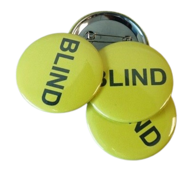 Button blind of slechziend per stuk 5cm 