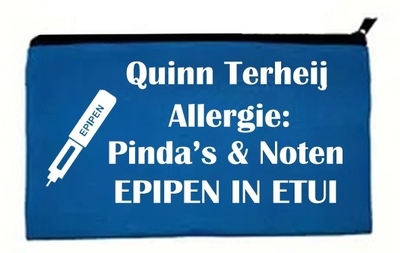 Etui epipen en eigen tekst