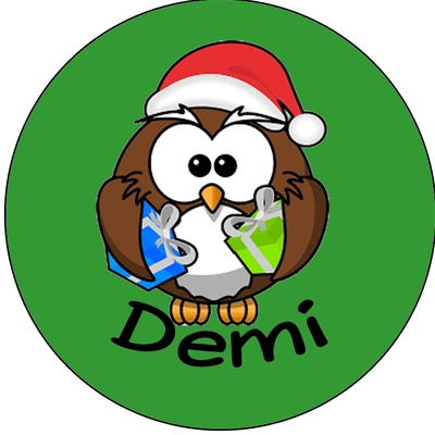 Buttons met naam model Kerst per stuk 5cm