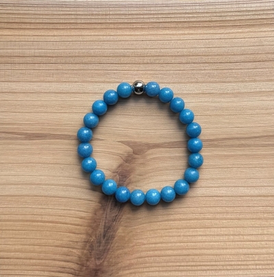 Edelsteen armband 8mm kraal diverse soorten jade