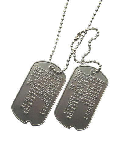 Dogtags Notches RVS